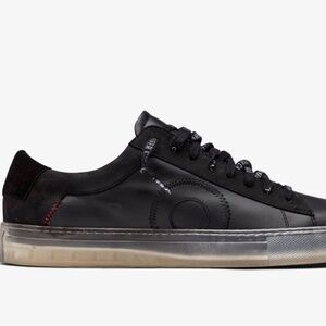 Oliver Cabell Low 1 | Black Ghost - Size 12 Men's Sneakers